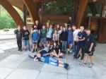 Klasa 4b na zajęciach sportowo-sprawnościowych w Parku Linowym