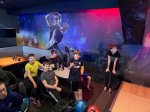 Klasa Sportowa 5b na zajęciach zręcznościowych w Olimpic Bowling Center.